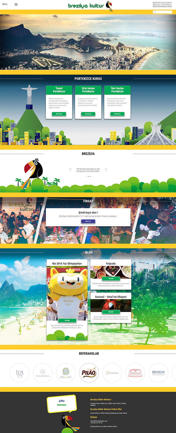 Brezilya Kültür Merkezi Web Sitesi