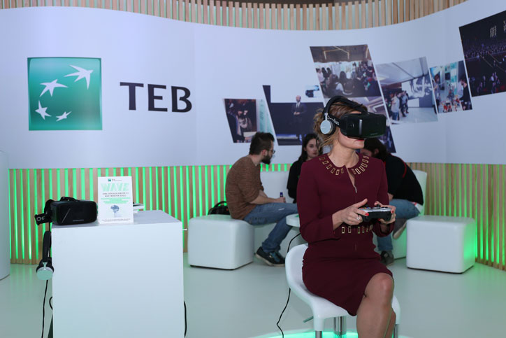TEB Sanal Gerçeklik İlk Sergi