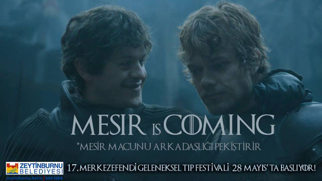 Zeytinburnu Belediyesi'nden Enteresan Kampanya: Mesir Is Coming