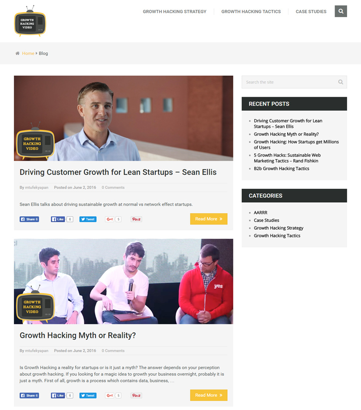 Growth Hacking Portalı GrowthHacking.Video