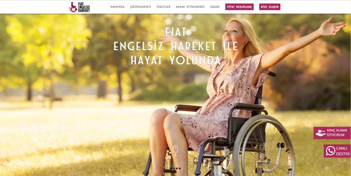 fiat engelsiz hareket web sitesi
