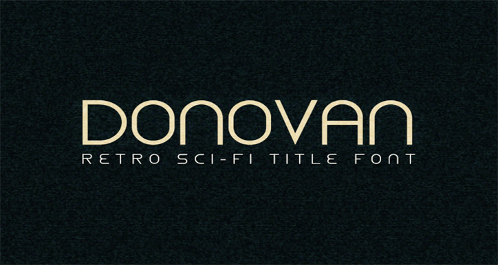 donovan yazı fontu