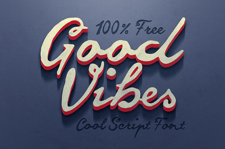 goodvibes yaratıcı font