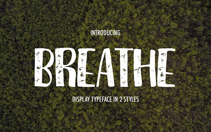 yazı tipleri breathe