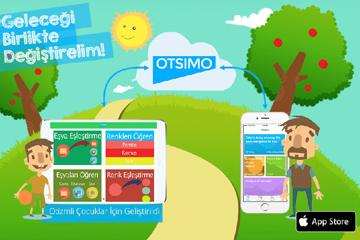 Otizmli Çocuklara Özel Mobil Eğitim Otsimo