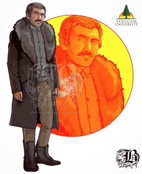 yesilcam-oyuncu-illustrasyon
