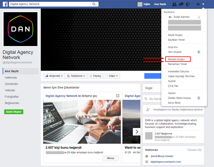 facebook video reklam oluştur